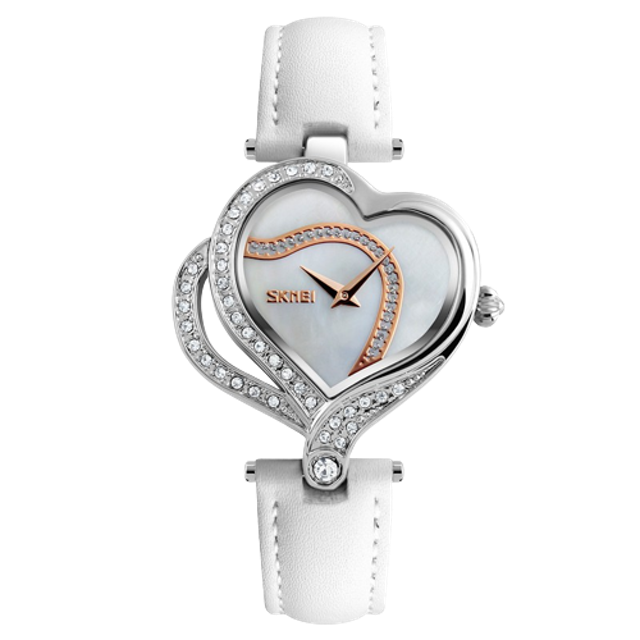 SKMEI Jam Tangan Wanita Analog White 1